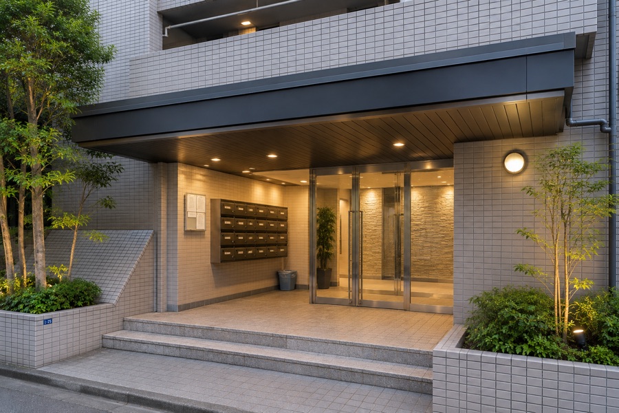 エントランス改修工事 施工後